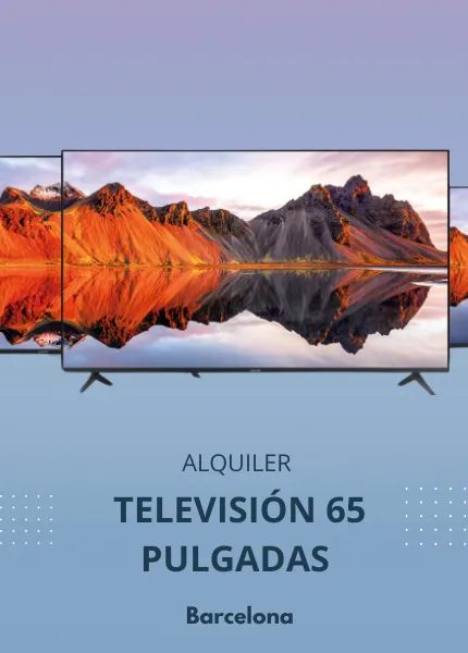 Alquiler Televisión 65 Pulgadas Barcelona Alquiler Televisión 65 Pulgadas Barcelona