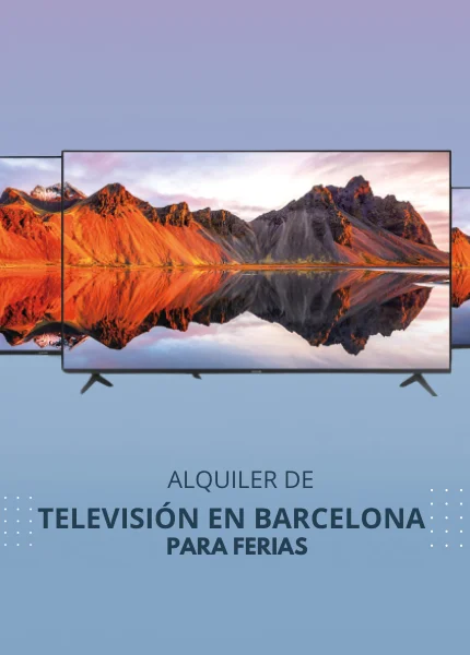 Alquiler de Television Para Ferias En Barcelona