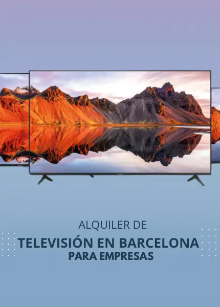 Alquiler de Television Para empresas En Barcelona