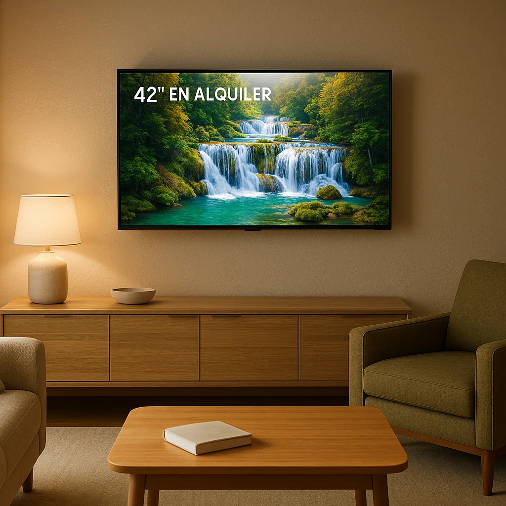 alquiler tv de 42 pulgadas para Barcelona