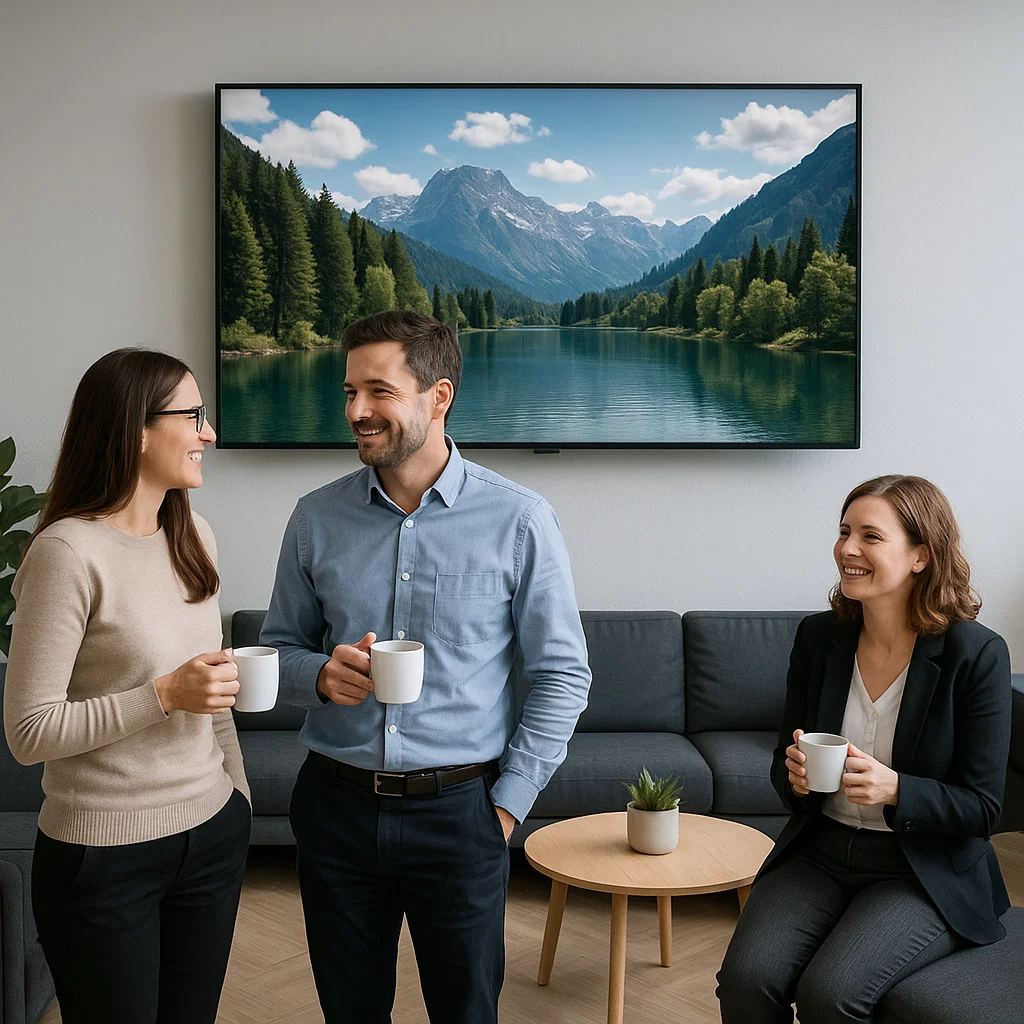 alquiler tv para oficinas en Barcelona