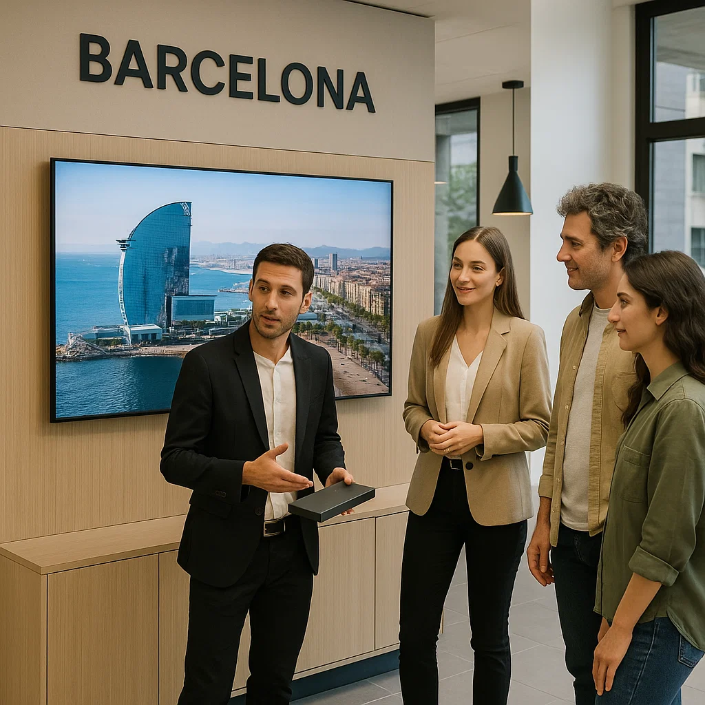 tele alquiler para ferias en Barcelona