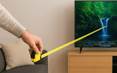 Calcular pulgadas de TV según distancia