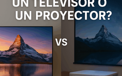 que es mejor un televisor o un proyector