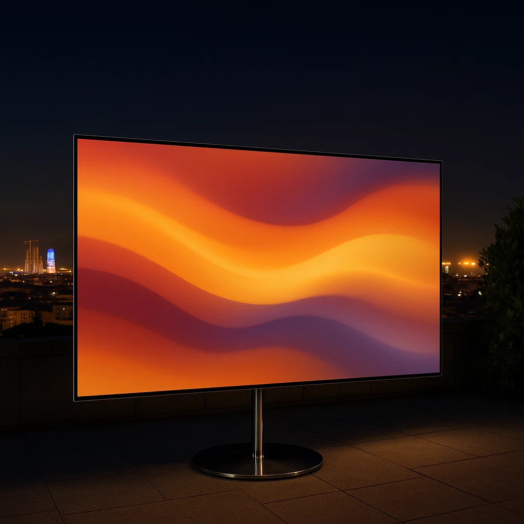 alquiler tele con soporte en Barcelona